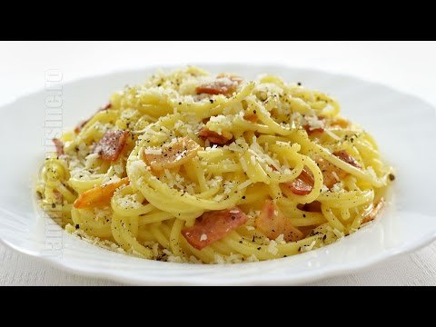 Spaghete carbonara fara smantana | JamilaCuisine