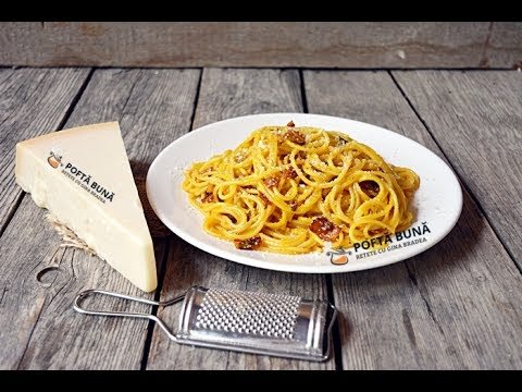 Paste carbonara reteta originala de spaghete carbonara | Gina Bradea